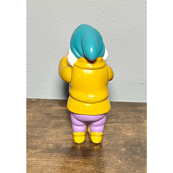 Vintage 1992 Disney Snow White & 7 Dwarfs Bashful Vinyl Figure 6” - Picture 5 of 9